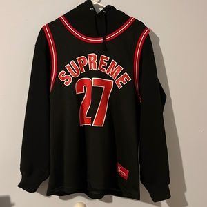 Mens Supreme Hooded Jersey